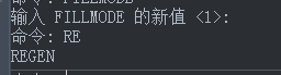 CAD中pl多段線修改線寬卻變成空心的怎么辦？