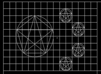 五星紅旗用CAD怎么畫？