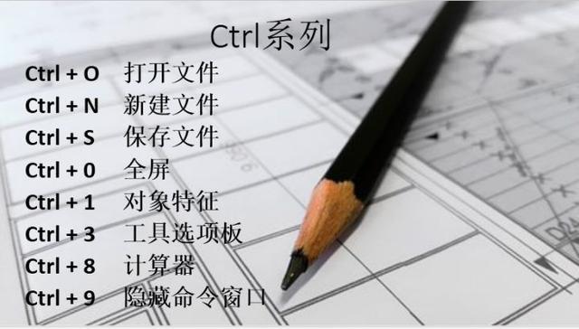 新手福利：清收下這些CAD快捷鍵吧！